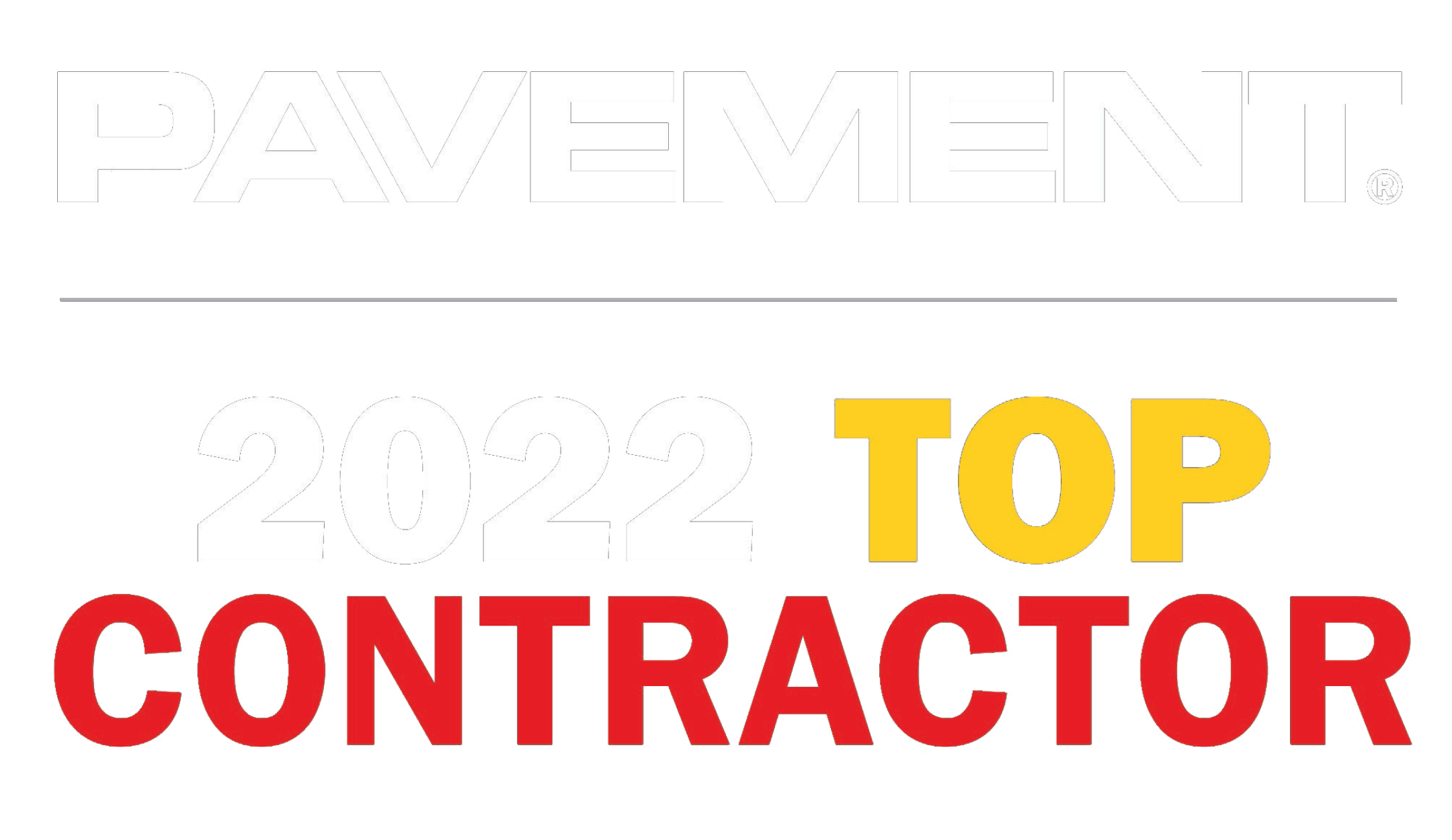 2022 Top Pavement Contractor of the Year