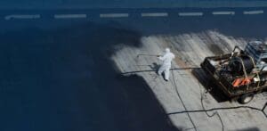 Sealcoating Services in Virginia and D.C. Pavement sealing job by Pro-Pave Inc.