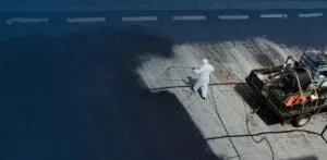 Sealcoating Services in Virginia and D.C. Pavement sealing job by Pro-Pave Inc.