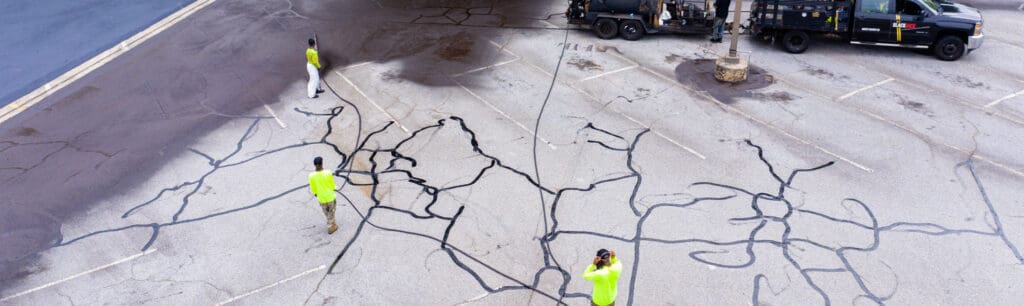 Asphalt Crack Repair Service in Virginia & D.C.