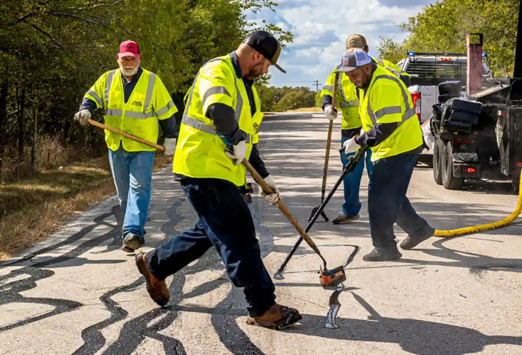 Asphalt Crackfilling Services in Virginia and D.C.