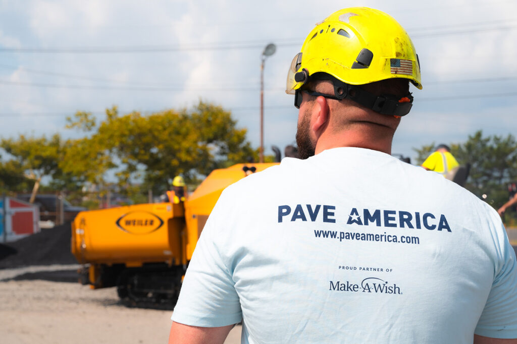 pro-pave inc partners with make a wish