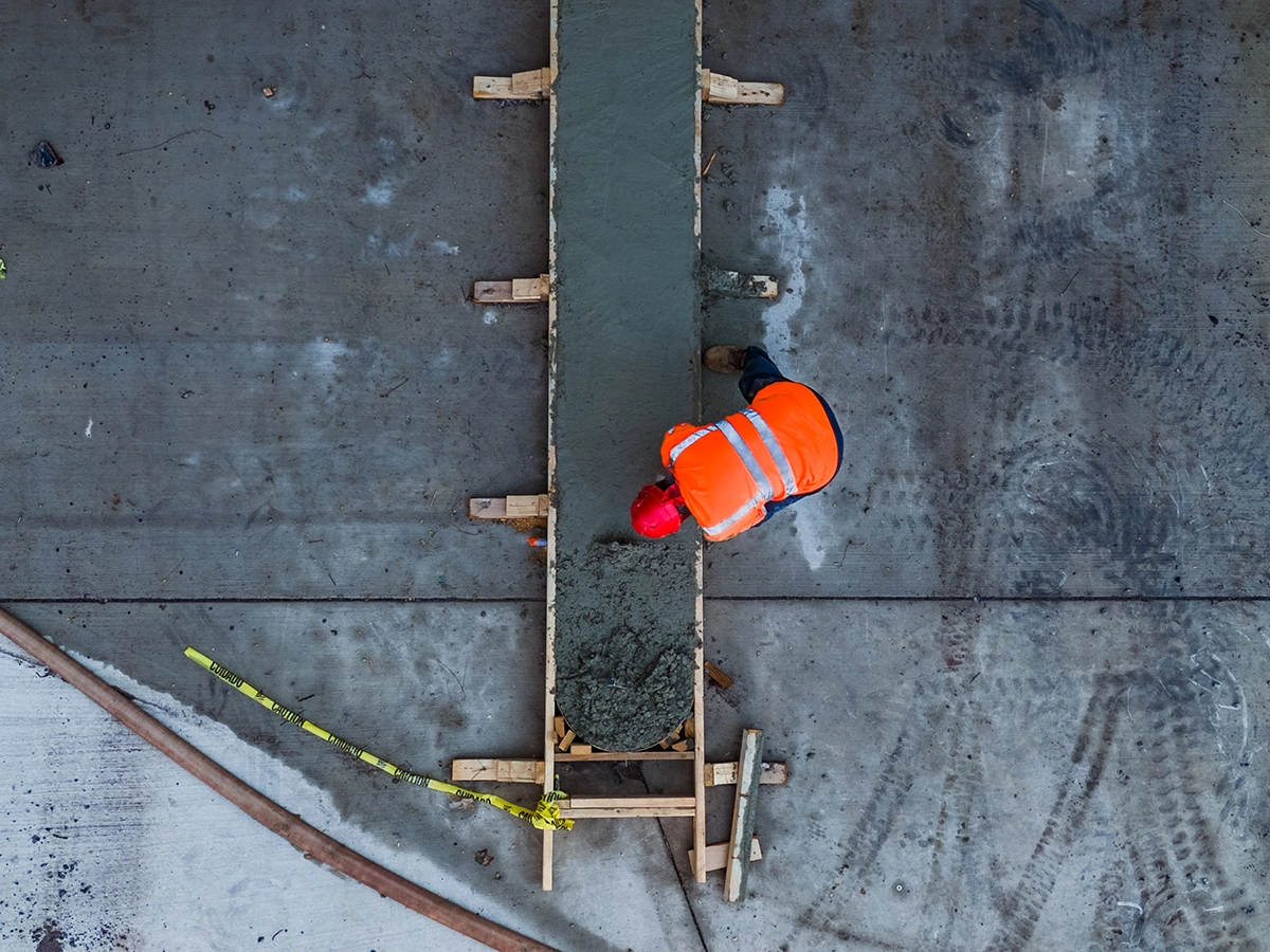 concrete and curbing