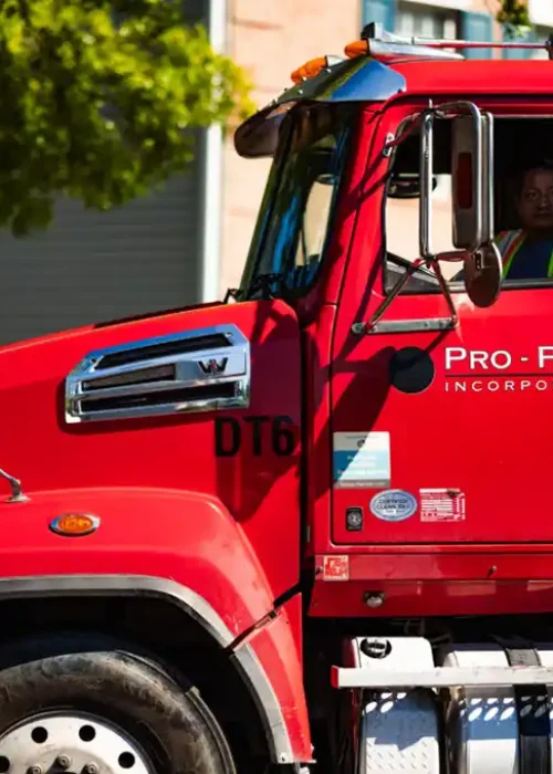 Comercial Paving Contractor, Pro-Pave Inc Service Truck