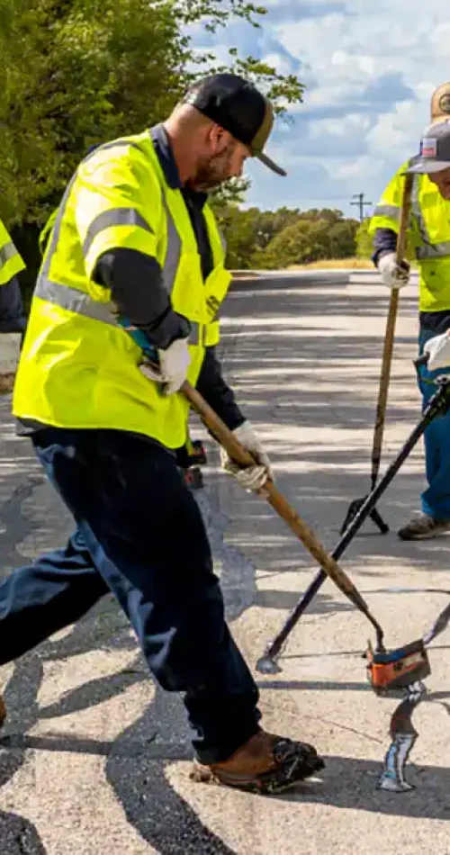 finish Asphalt Crackfilling Services in Virginia and D.C.