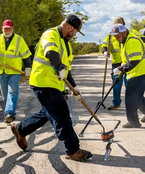 Asphalt Crackfilling Services in Virginia and D.C.