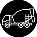 Concrete & Curbing Truck Icon - Pro Pave Inc Services