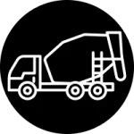 Concrete & Curbing Truck Icon - Pro Pave Inc Services